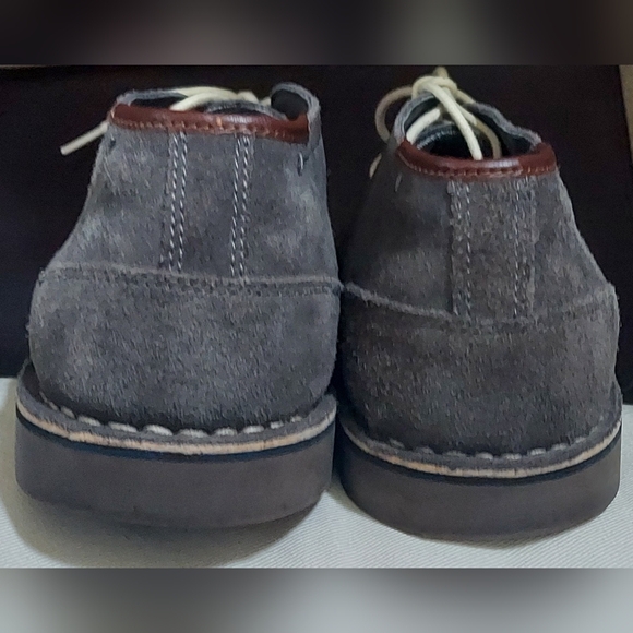 REACTION KENNETH COLE "DESERT WIND" MEN'S GREEN SUEDE CHUKKA BOOTS SIZE 13 M - Picture 4 of 12